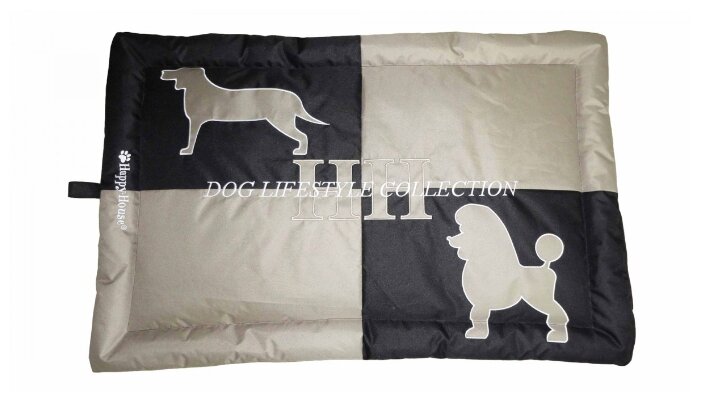 Лежак для кошек, для собак Happy House Blanket Dog Lifestyle Пудель/Гончая L 92х59х5 см (фото modal 1)