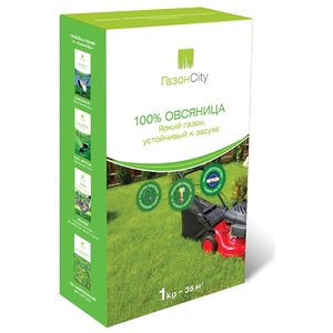 ГазонCity Овсяница 100% Яркий газон, 1 кг (фото modal nav 1)