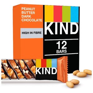Ореховый батончик KIND Peanut Butter Dark Chocolate, 12 шт (фото modal nav 2)