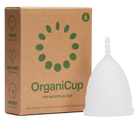 OrganiCup чаша менструальная (фото modal 1)
