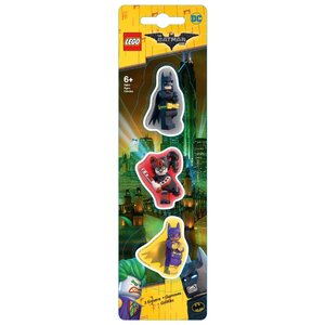 LEGO Набор ластиков Batman movie (Batman/Batgirl/Harley Quinn) 3 шт. (фото modal nav 1)