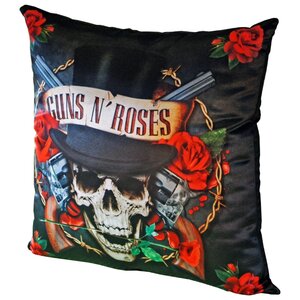 Подушка декоративная Gift'n'Home Guns N' Roses 35х35 см (PLW-35 GnR) (фото modal nav 1)