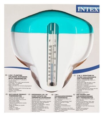 Intex Плавающий дозатор с термометром 2 в 1 29043 (фото modal 4)