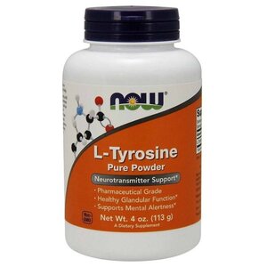 Аминокислота NOW L-Tyrosine Powder (113 г) (фото modal nav 1)
