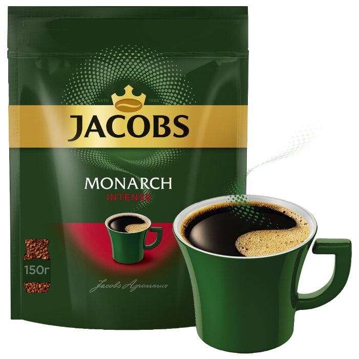 Кофе растворимый Jacobs Monarch Intense, пакет (фото modal 3)