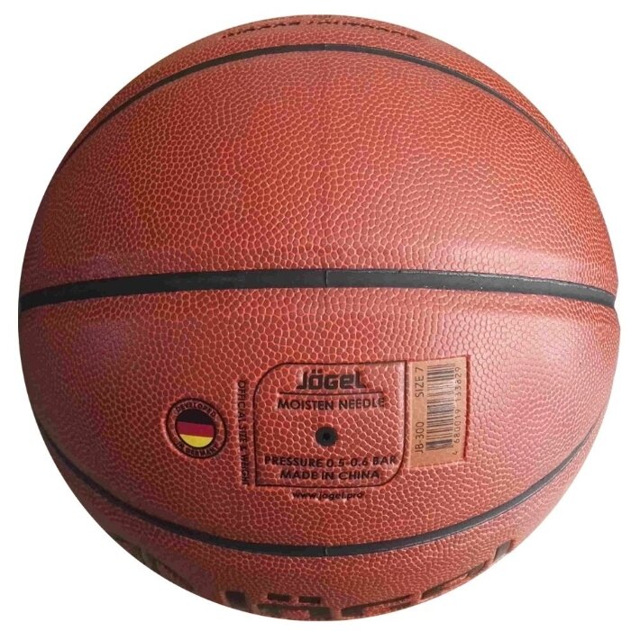 Баскетбольный мяч Jögel JB-300 №7, р. 7 (фото modal 3)