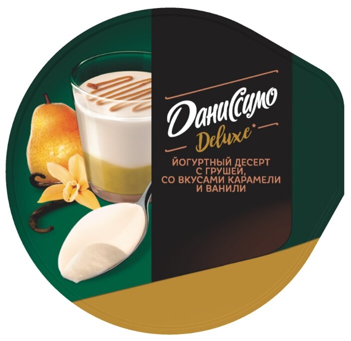 Йогурт Даниссимо Deluxe с грушей, ванилью и карамелью 4.2%, 160 г (фото modal 5)