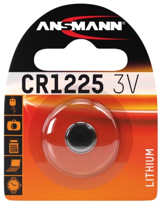 Батарейка ANSMANN CR1225 (фото modal 2)