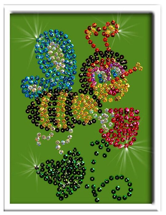 Волшебная Мастерская Мозаика из пайеток Пчелка М004 (фото modal 1)