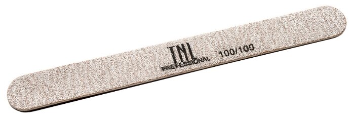 TNL Professional Пилка тонкая улучшенное качество деревянная основа, 100/100 грит (в индивидуальной упаковке) (фото modal 1)
