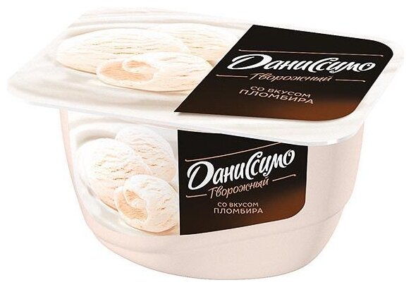 Творожный десерт Danone пломбир 4.6%, 130 г (фото modal 1)