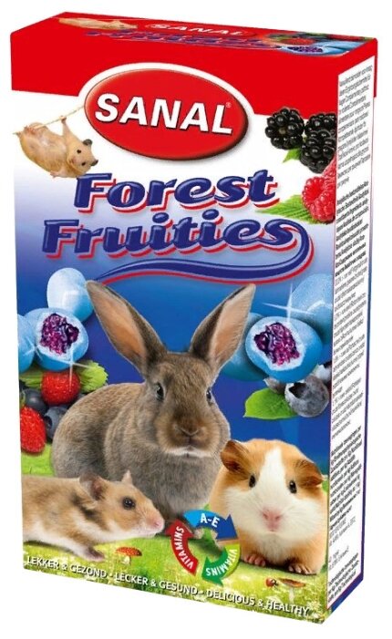 Лакомство для кроликов, грызунов Sanal Forest Fruities (фото modal 1)