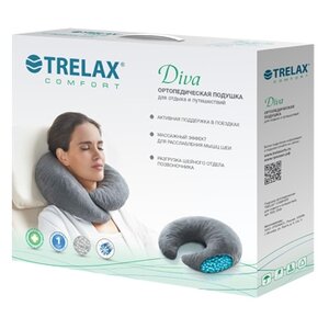 Подушка для шеи TRELAX Diva П08 ортопедическая (фото modal nav 3)