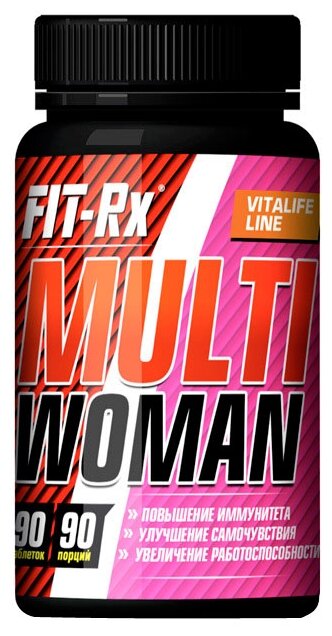Минерально-витаминный комплекс FIT-Rx Multi Woman (90 таблеток) (фото modal 1)
