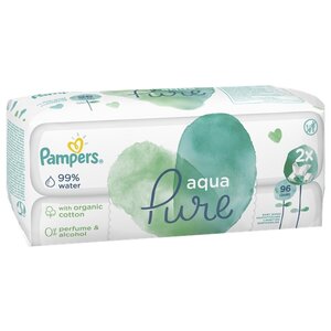 Влажные салфетки Pampers Aqua Pure (фото modal nav 5)