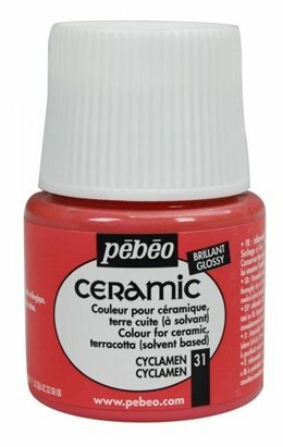 Краски Pebeo Ceramic Цикламен 025031 1 цв. (45 мл.) (фото modal 1)