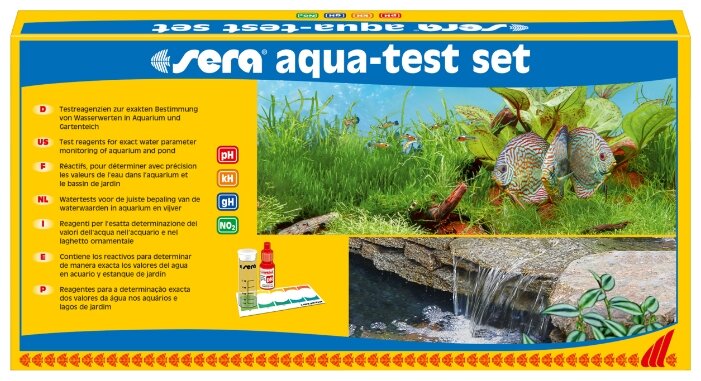 Sera Aqua-test set тесты для аквариумной воды (фото modal 1)
