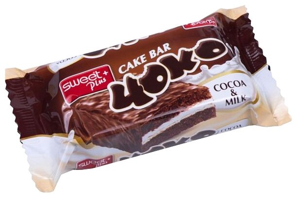 Пирожное Sweet Plus Чоко какао и молоко (фото modal 1)