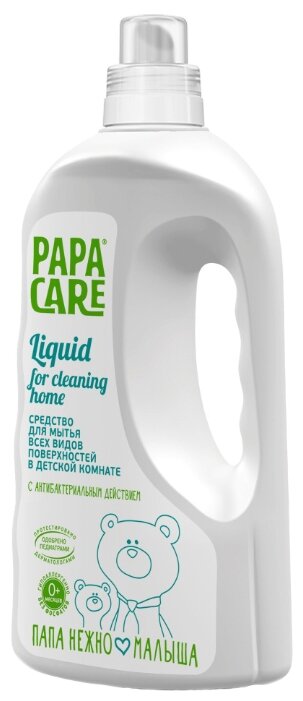 Papa Care Средство для мытья всех видов поверхностей в детской комнате с антибактериальным действием (фото modal 1)