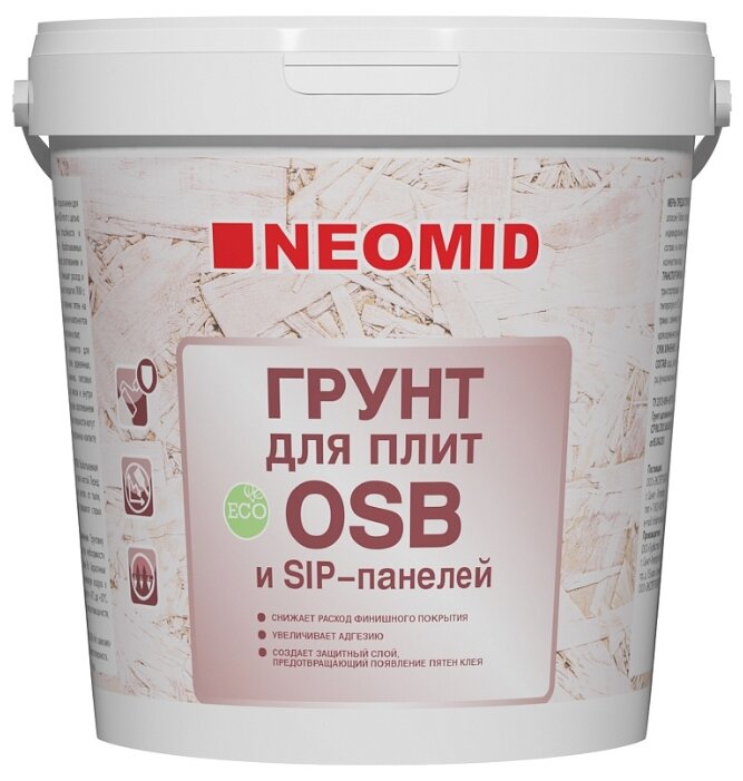 Грунтовка NEOMID для плит OSB (7 кг) (фото modal 1)