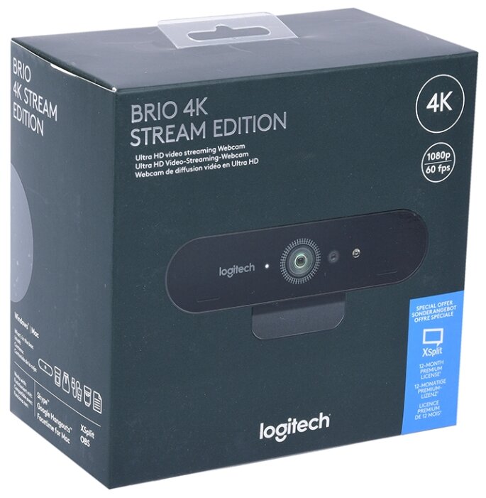 Веб-камера Logitech Brio Stream Edition (фото modal 7)