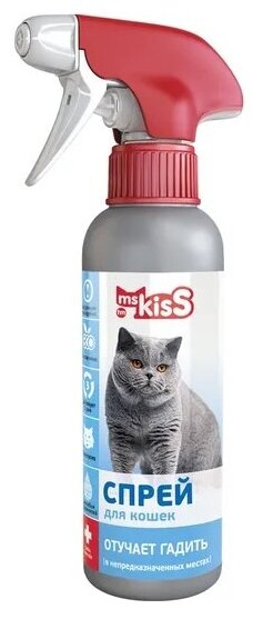 Спрей Ms.Kiss для кошек Отучает гадить 200 мл (фото modal 1)