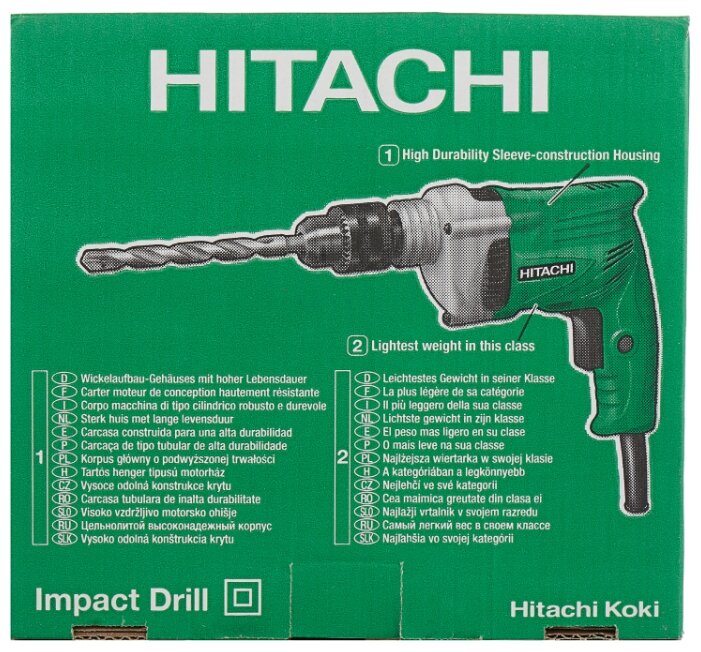 Дрель Hitachi DV13VSS (фото modal 10)