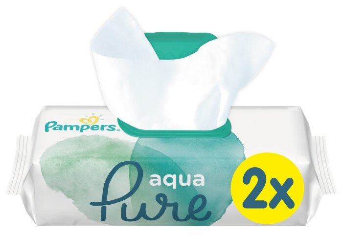 Влажные салфетки Pampers Aqua Pure (фото modal 6)