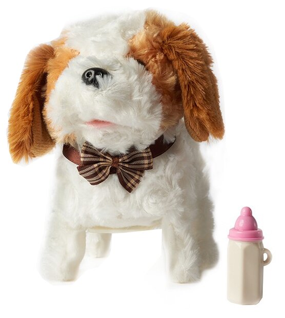 Интерактивная мягкая игрушка kari Озорной щенок (фото modal 1)