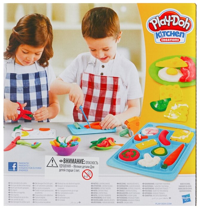 Масса для лепки Play-Doh Приготовь и нарежь на дольки (B9012) (фото modal 3)