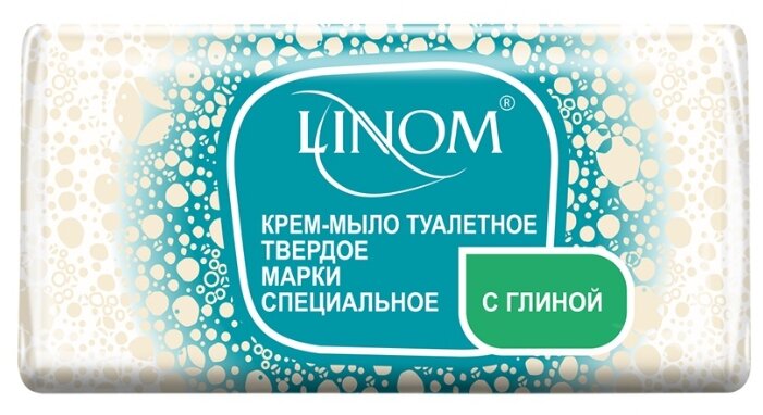 Крем-мыло кусковое Linom специальное с глиной (фото modal 1)