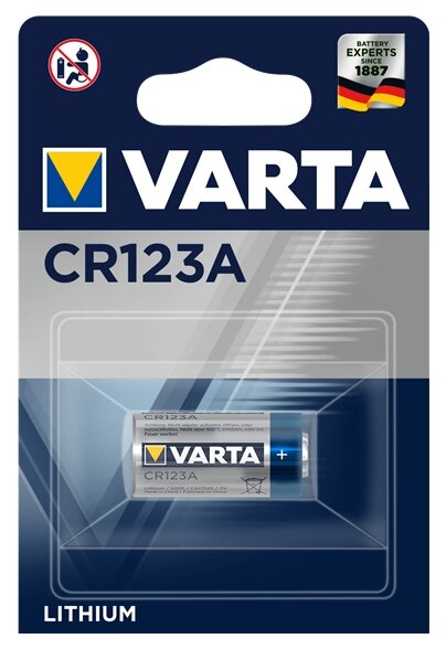 Батарейка VARTA CR123A (фото modal 1)