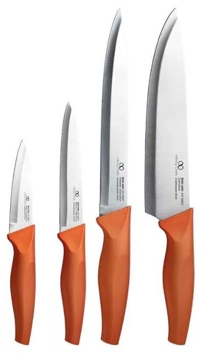 Набор Bergner Infinity chefs 4 ножа (фото modal 1)
