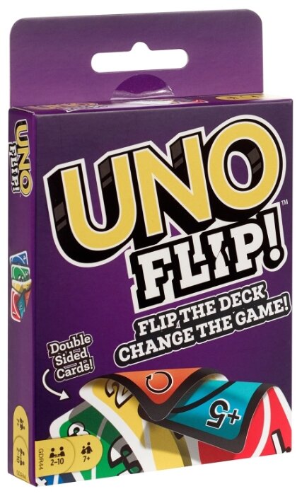 Настольная игра Mattel UNO Flip (фото modal 2)