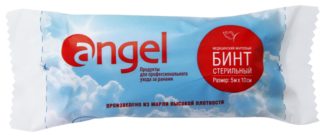 Angel бинт марлевый стерильный (фото modal 1)