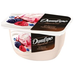 Творожный десерт Danone ягодное мороженое 130 г (фото modal nav 1)