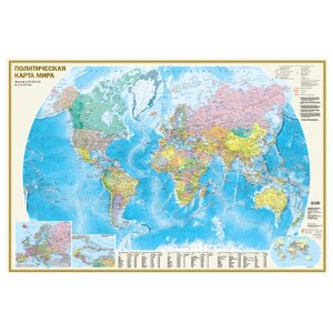 АСТ Политическая карта мира (978-5-17-098337-7) (фото modal nav 1)