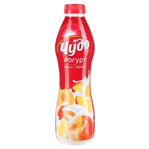 Питьевой йогурт Чудо персик-абрикос 2.4%, 690 г (фото modal nav 1)