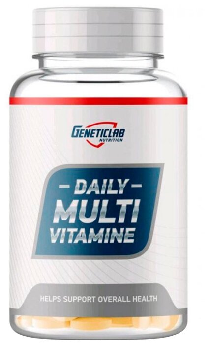 Мультивитамины Geneticlab Nutrition Multivitamin Daily (60 таблеток) (фото modal 1)