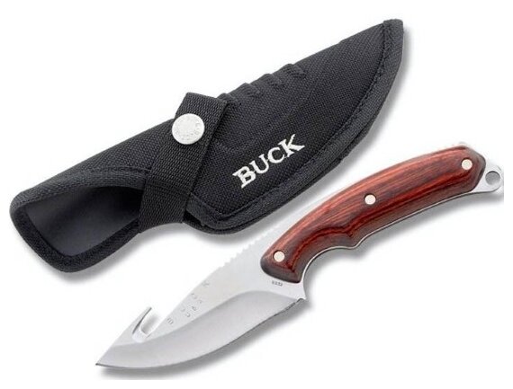 Нож BUCK Alpha Hunter (0693RWG) с чехлом (фото modal 2)