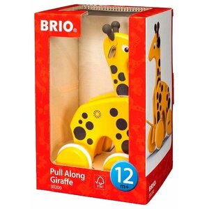 Каталка-игрушка Brio Pull-along Giraffe (30200) (фото modal nav 2)