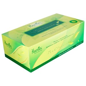 Салфетки Hearttex с ароматом зеленого чая в коробке, 21 х 20 (фото modal nav 1)