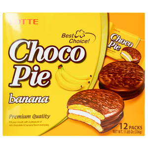 Пирожное Lotte Confectionery Choco Pie Banana (фото modal nav 1)