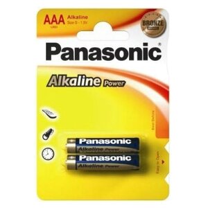 Батарейка AAA Panasonic Alkaline Power LR03APB (фото modal nav 1)
