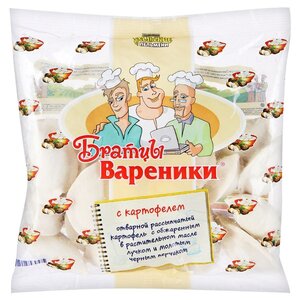 Братцы Вареники вареники с картофелем 350 г (фото modal nav 1)
