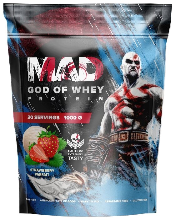 Протеин MAD God Of Whey (1000 г) пакет (фото modal 7)