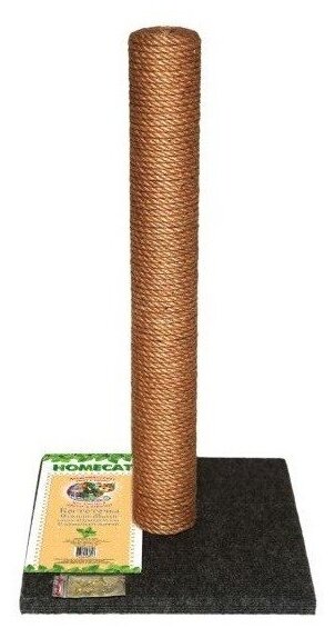 Когтеточка Homecat столбик 29.5 х 29.5 х 50 см (фото modal 3)