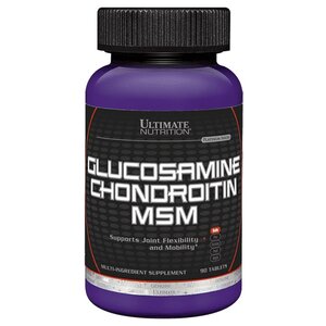 Препарат для укрепления связок и суставов Ultimate Nutrition Glucosamine Chondroitin MSM (90 шт.) (фото modal nav 1)