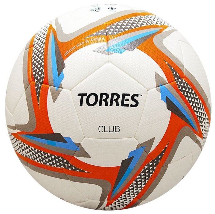 Футбольный мяч TORRES Club (фото modal 1)
