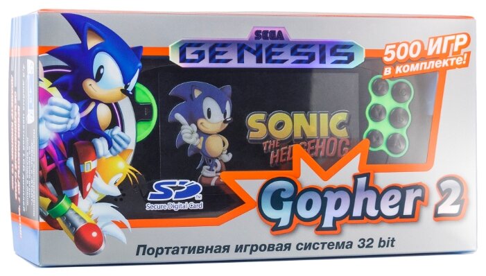 Игровая приставка SEGA Genesis Gopher 2 (500 игр) (фото modal 6)